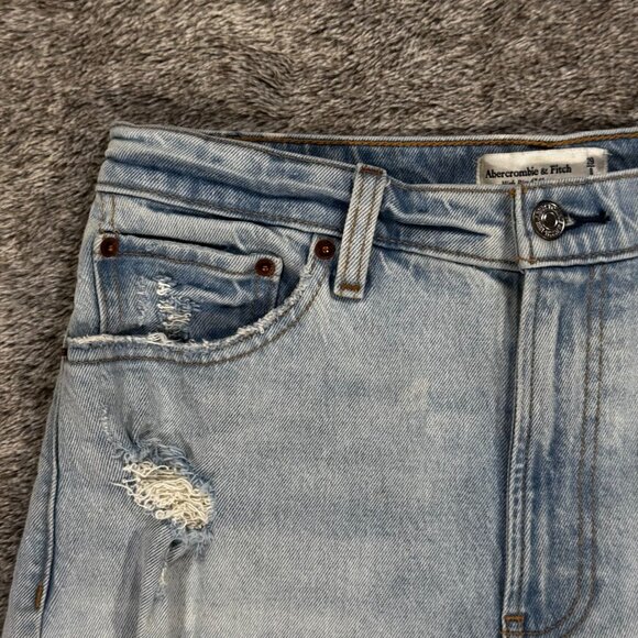 Abercrombie & Fitch High Rise 4" Short Curve Love Sz 8/29 - Picture 3 of 8